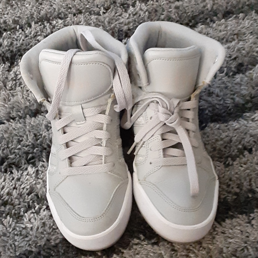 Only wore once Adidas shoes.